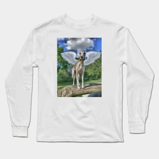 The Winged Whippet Long Sleeve T-Shirt